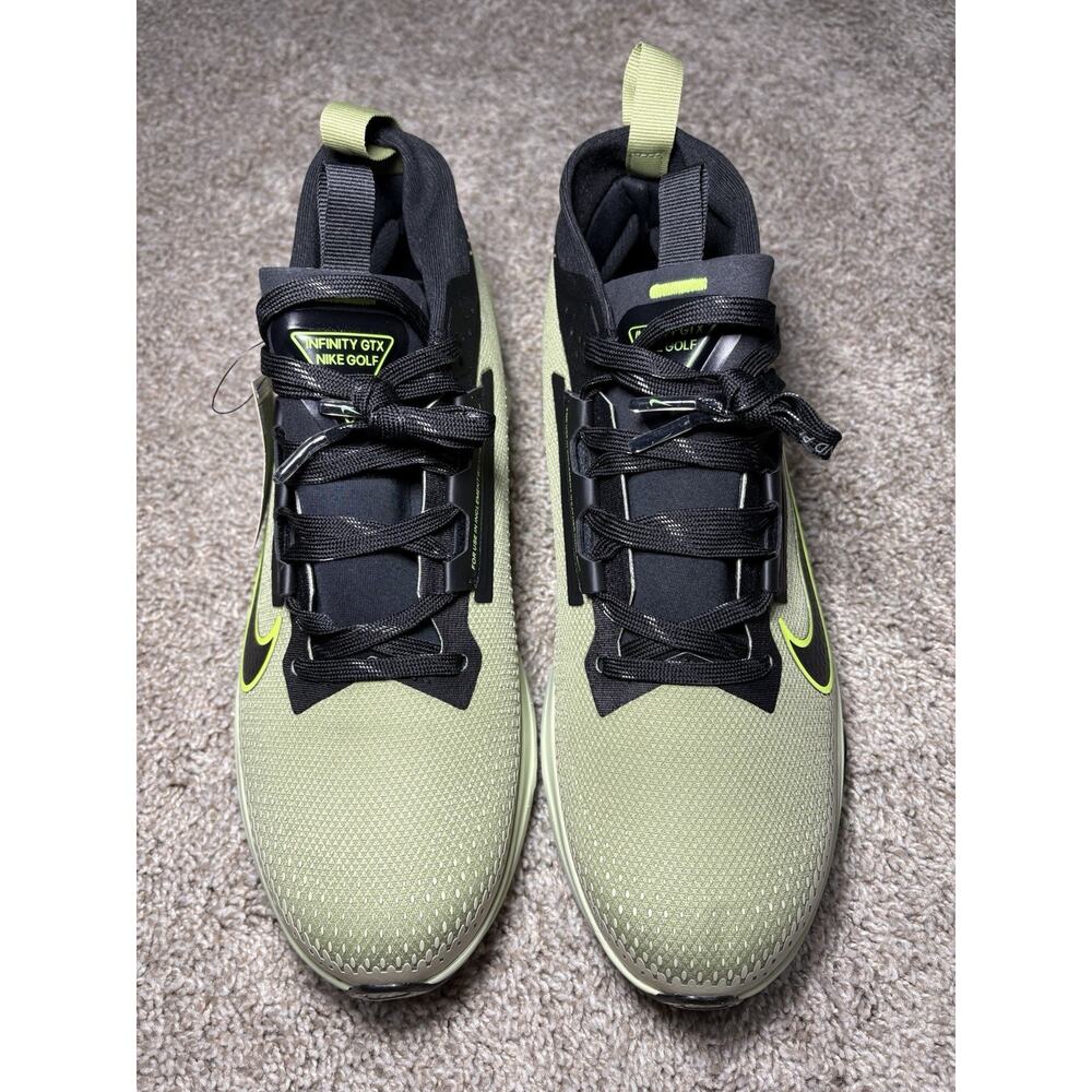 Nike Infinity Tour GTX Shoes Mens Size 10 Green GORE-TEX Golf Spikes FV4897-300 - Picture 5 of 6